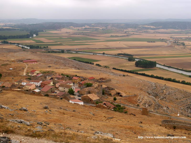 PUEBLO DE GORMAZ DESDE EL CASTILLO